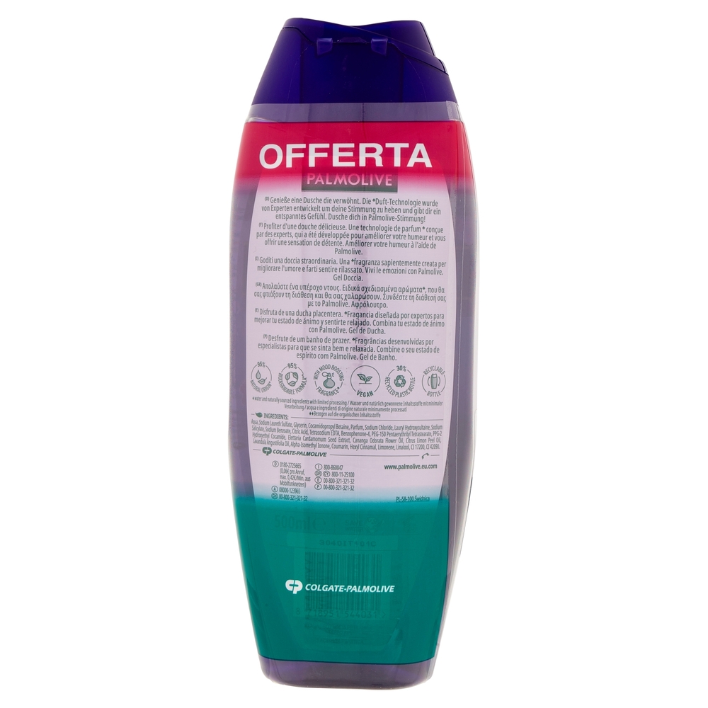Palmolive bagnoschiuma Memories of Nature Sunset Relax 2x500 ml